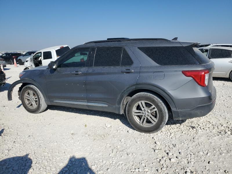 1FMSK7DH7NGB28600 - 2022 FORD EXPLORER XLT 灰色 照片 2