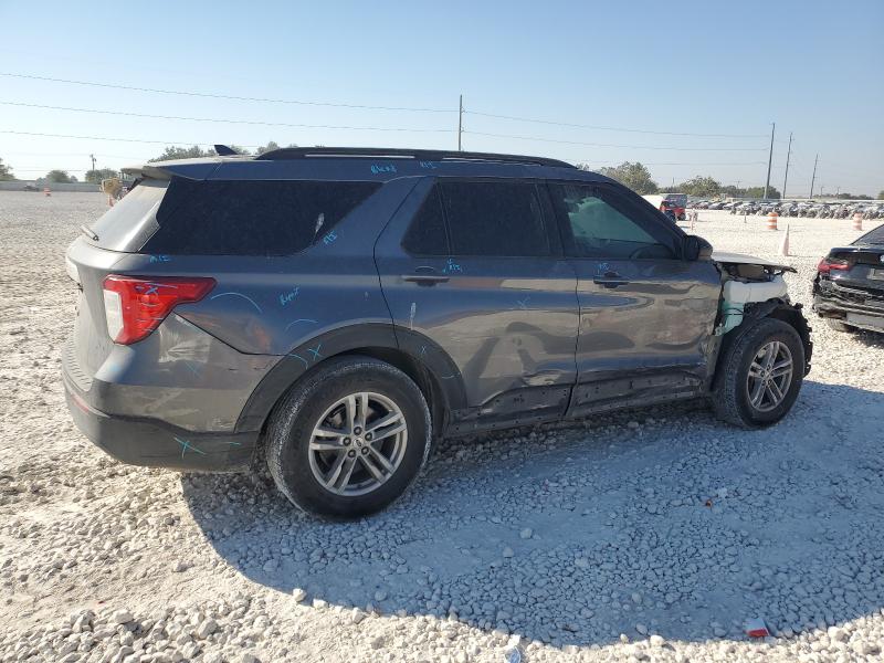 1FMSK7DH7NGB28600 - 2022 FORD EXPLORER XLT 灰色 照片 3