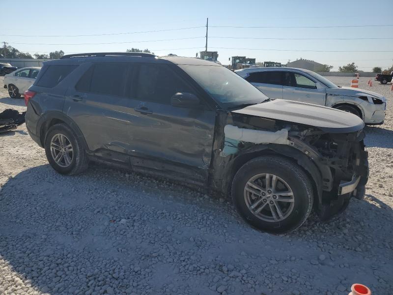1FMSK7DH7NGB28600 - 2022 FORD EXPLORER XLT 灰色 照片 4