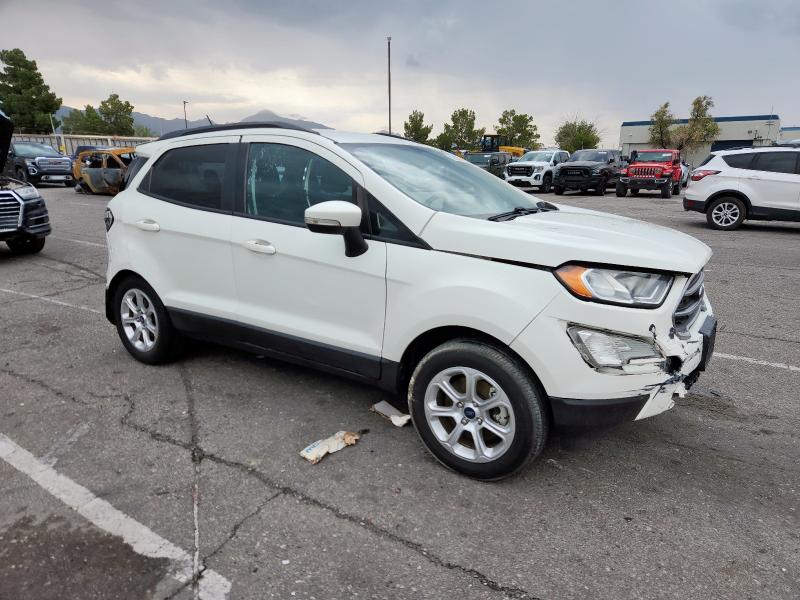 MAJ3S2GE0LC316186 - 2020 FORD ECOSPORT SE WHITE photo 4