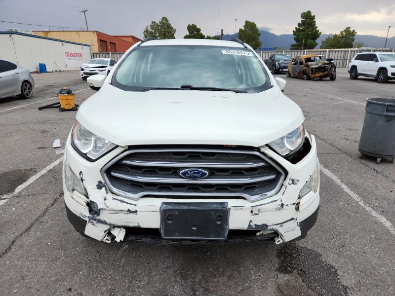 MAJ3S2GE0LC316186 - 2020 FORD ECOSPORT SE WHITE photo 5