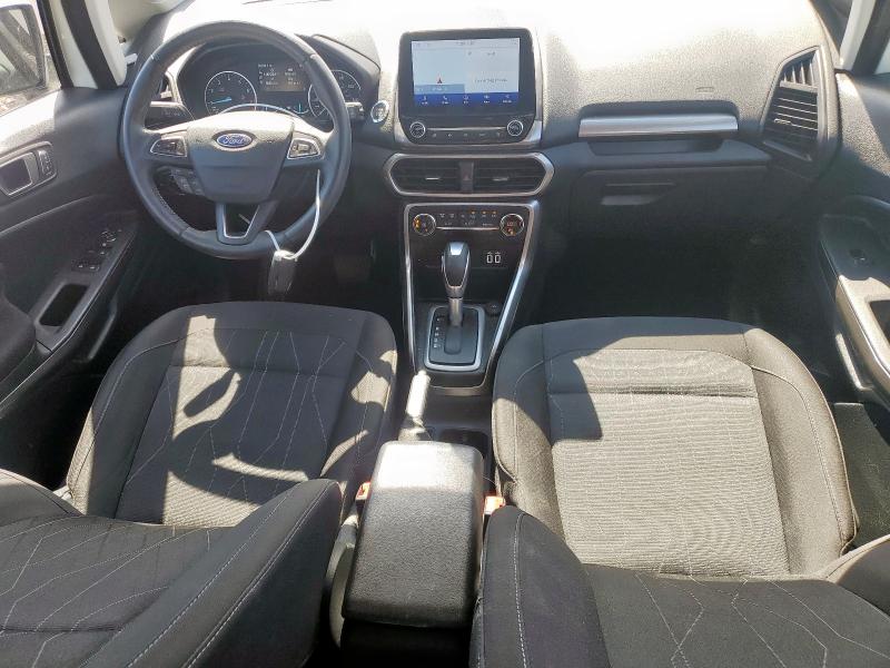 MAJ3S2GE0LC316186 - 2020 FORD ECOSPORT SE WHITE photo 8