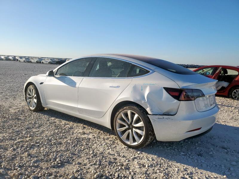 5YJ3E1EA6HF000216 - 2017 TESLA MODEL 3 WHITE photo 2