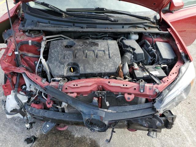 2T1BURHE1KC225599 - 2019 TOYOTA COROLLA L 红色 照片 11