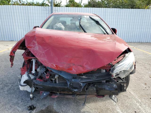 2T1BURHE1KC225599 - 2019 TOYOTA COROLLA L 红色 照片 5