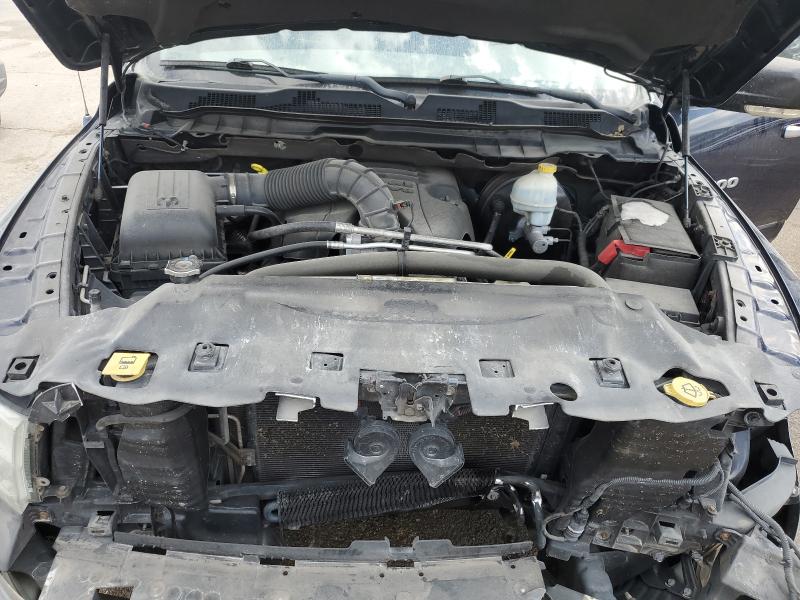 1C6RD6GT5CS179506 - 2012 DODGE RAM 1500 SLT BLUE photo 11