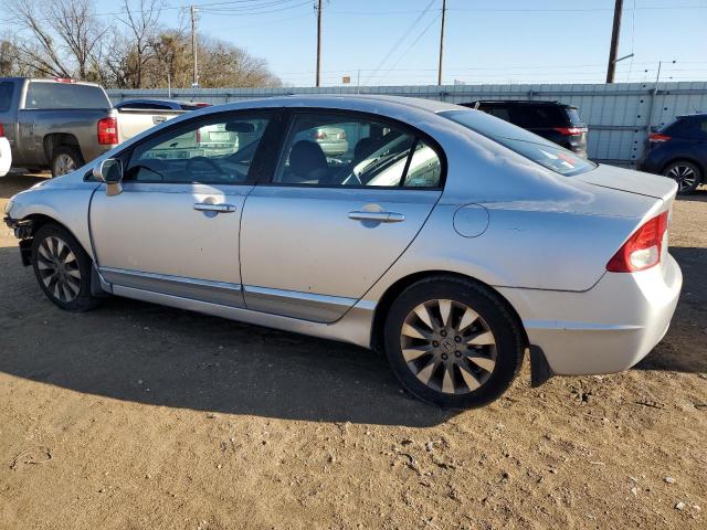 2HGFA16979H516322 - 2009 HONDA CIVIC EXL ვერცხლისფერი ფოტო 2