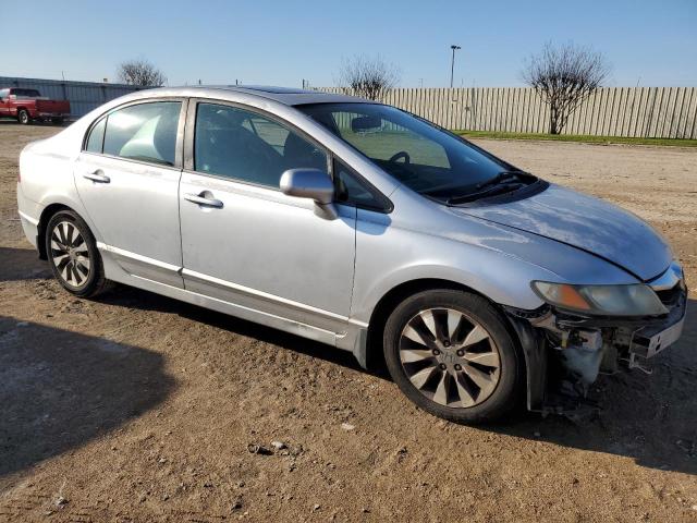 2HGFA16979H516322 - 2009 HONDA CIVIC EXL ვერცხლისფერი ფოტო 4