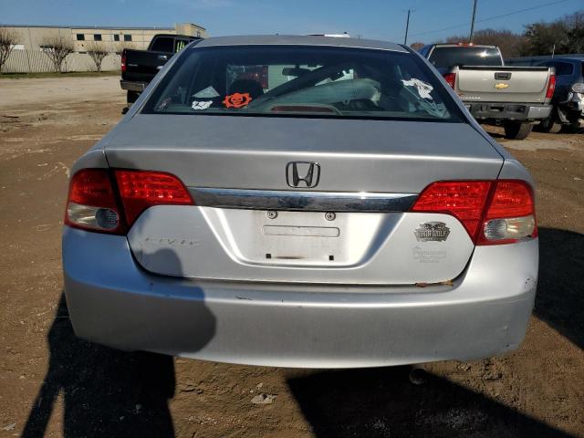 2HGFA16979H516322 - 2009 HONDA CIVIC EXL ვერცხლისფერი ფოტო 6