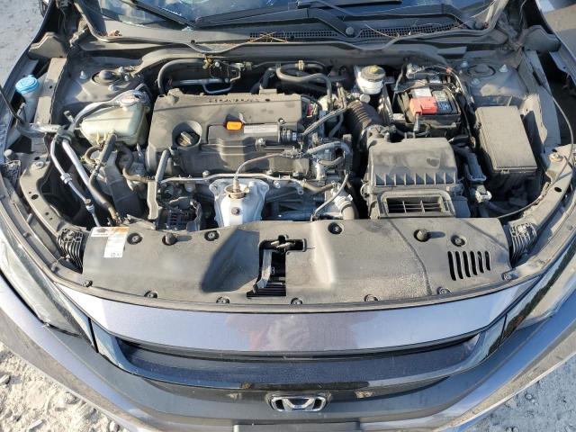 2HGFC2F65KH554546 - 2019 HONDA CIVIC LX GRAY photo 11