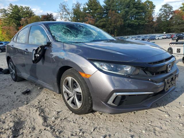 2HGFC2F65KH554546 - 2019 HONDA CIVIC LX GRAY photo 4