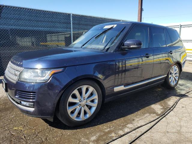 2016 LAND ROVER RANGE ROVE HSE, 