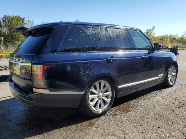 SALGS2VF2GA277571 - 2016 LAND ROVER RANGE ROVE HSE BLUE photo 3