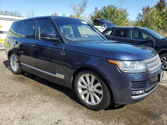 SALGS2VF2GA277571 - 2016 LAND ROVER RANGE ROVE HSE BLUE photo 4