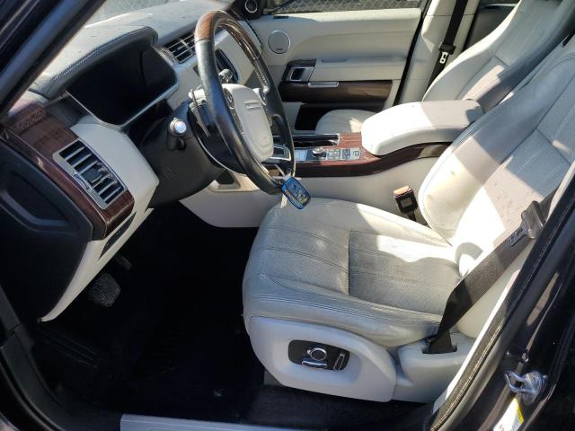 SALGS2VF2GA277571 - 2016 LAND ROVER RANGE ROVE HSE BLUE photo 7