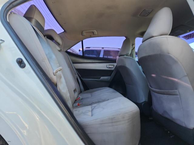 2T1BURHE6GC698826 - 2016 TOYOTA COROLLA L WHITE photo 10