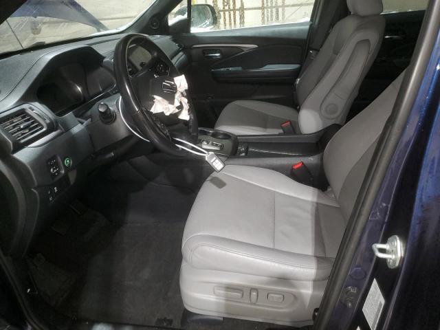 5FNYF8H59MB043548 - 2021 HONDA PASSPORT EXL ლურჯი ფოტო 7