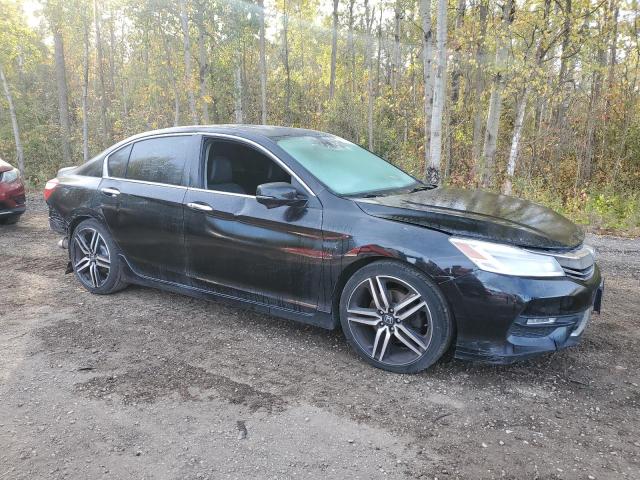 1HGCR2F0XGA801045 - 2016 HONDA ACCORD EX BLACK photo 4