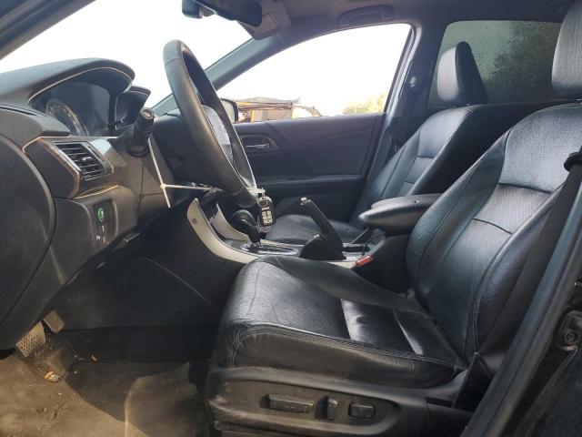 1HGCR2F0XGA801045 - 2016 HONDA ACCORD EX BLACK photo 7