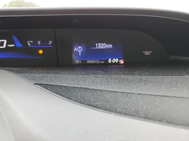 2HGFG3B89CH522461 - 2012 HONDA CIVIC EX Qırmızı foto 9