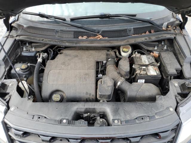 1FM5K8F80HGC68427 - 2017 FORD EXPLORER LIMITED BLUE photo 12