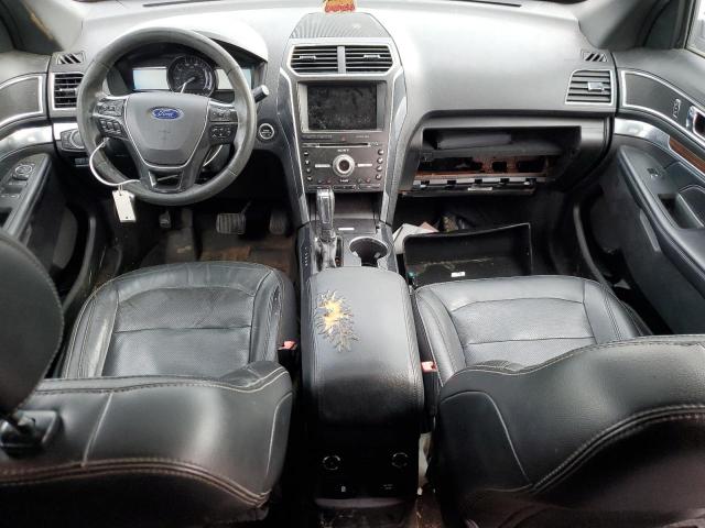 1FM5K8F80HGC68427 - 2017 FORD EXPLORER LIMITED BLUE photo 8