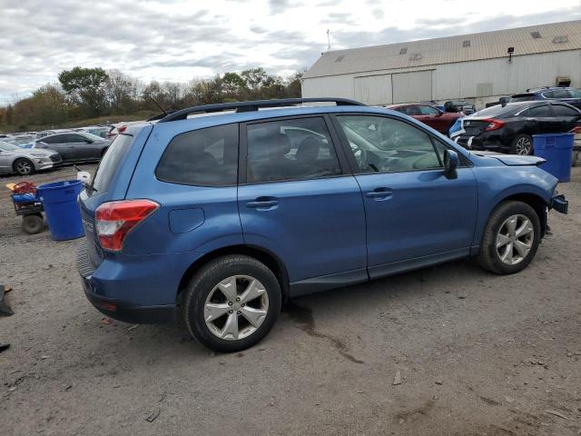 JF2SJADC9FH817267 - 2015 SUBARU FORESTER 2.5I PREMIUM 蓝色 照片 3