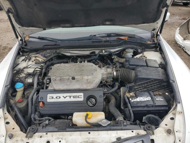 1HGCM66535A042348 - 2005 HONDA ACCORD EX WHITE photo 11