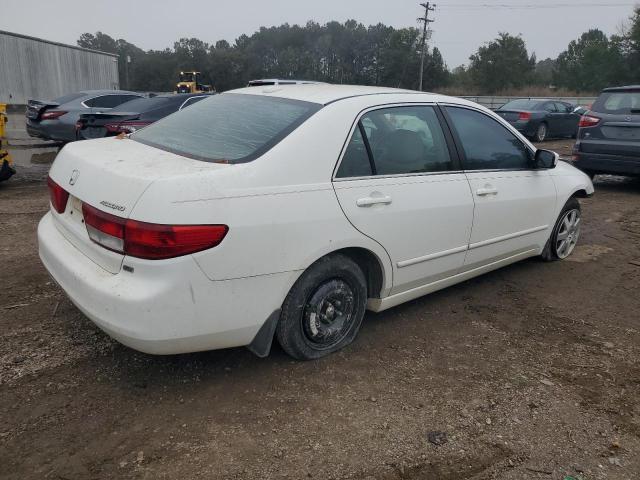 1HGCM66535A042348 - 2005 HONDA ACCORD EX WHITE photo 3