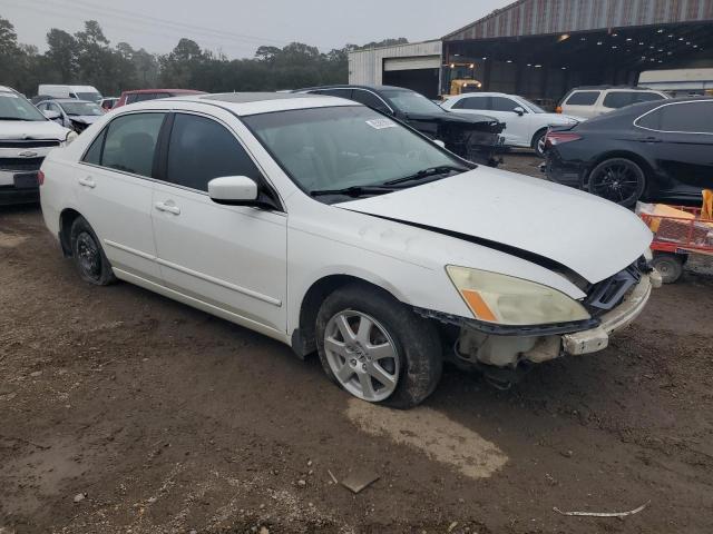 1HGCM66535A042348 - 2005 HONDA ACCORD EX WHITE photo 4