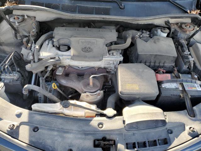 4T1BF1FK2CU579815 - 2012 TOYOTA CAMRY BASE GRAY photo 11