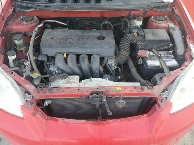 2T1KR32E17C636077 - 2007 TOYOTA COROLLA MA XR RED photo 11