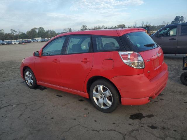 2T1KR32E17C636077 - 2007 TOYOTA COROLLA MA XR RED photo 2