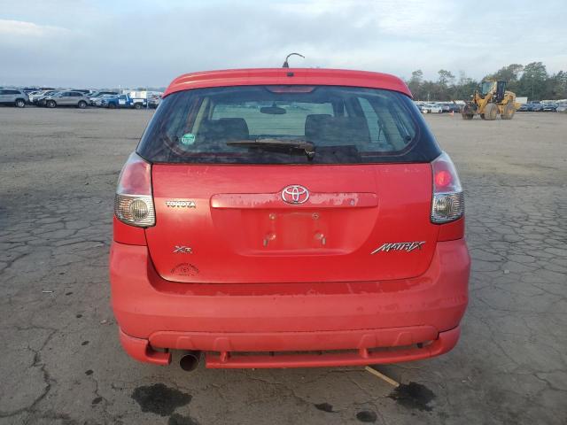 2T1KR32E17C636077 - 2007 TOYOTA COROLLA MA XR RED photo 6