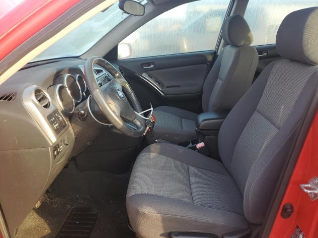 2T1KR32E17C636077 - 2007 TOYOTA COROLLA MA XR RED photo 7