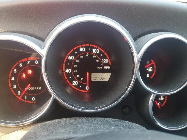 2T1KR32E17C636077 - 2007 TOYOTA COROLLA MA XR RED photo 9