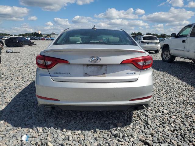 5NPE34AF1HH460919 - 2017 HYUNDAI SONATA SPORT SILVER photo 6