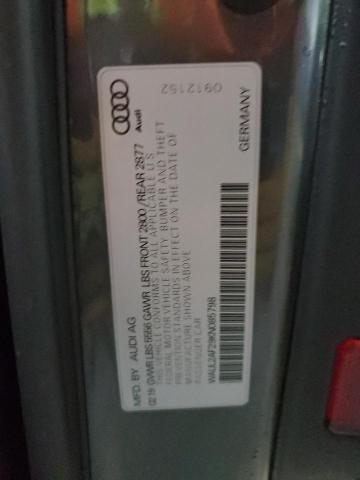 WAUL2AF29KN085798 - 2019 AUDI A6 PREMIUM PLUS Boz foto 12