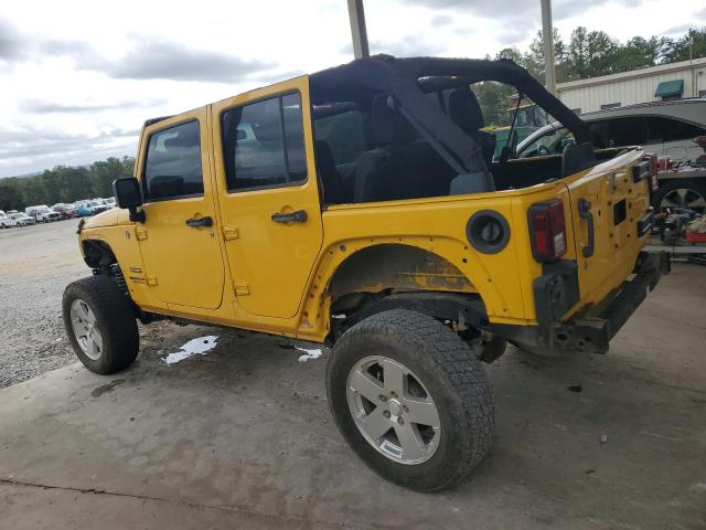 1C4BJWDG9FL622068 - 2015 JEEP WRANGLER U SPORT Gelb Foto 2