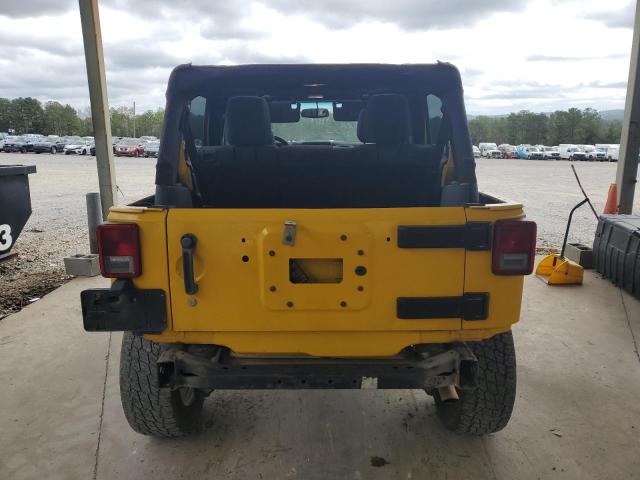 1C4BJWDG9FL622068 - 2015 JEEP WRANGLER U SPORT Gelb Foto 6