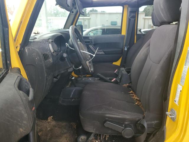 1C4BJWDG9FL622068 - 2015 JEEP WRANGLER U SPORT Gelb Foto 7