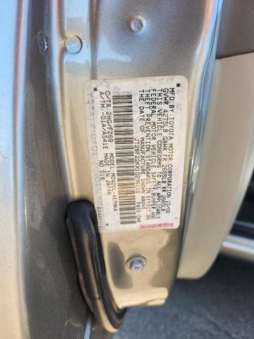 JT2BF22KX10296110 - 2001 TOYOTA CAMRY CE GRAY photo 12