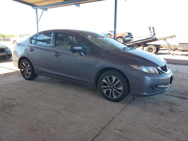 19XFB2F81FE293386 - 2015 HONDA CIVIC EX GRAY photo 4