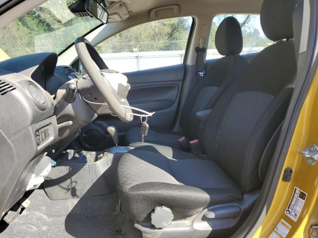 ML32AUHJ8NH002357 - 2022 MITSUBISHI MIRAGE ES Сары фото 7