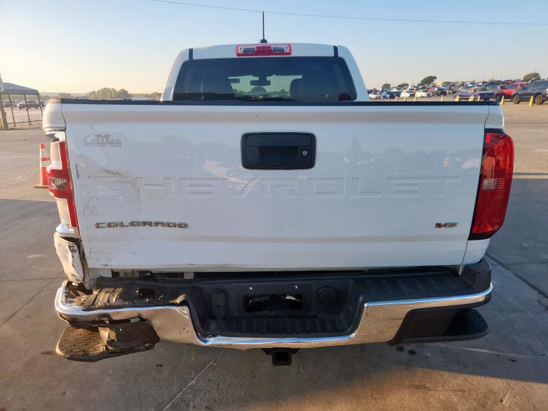 1GCGTBEN1M1270635 - 2021 CHEVROLET COLORADO WHITE photo 6