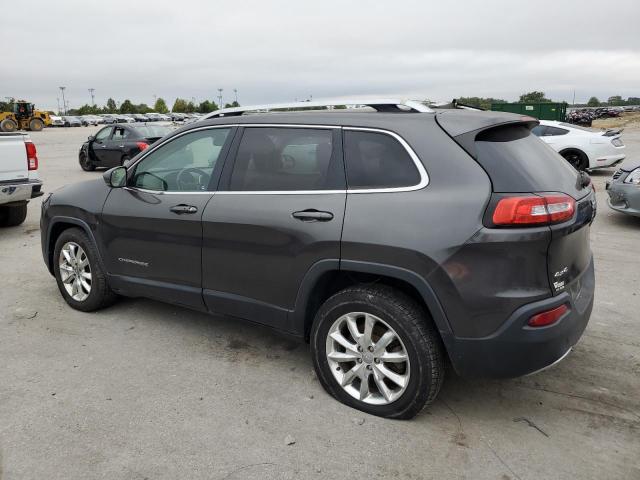 1C4PJMDB2HW537007 - 2017 JEEP CHEROKEE LIMITED Сұр фото 2