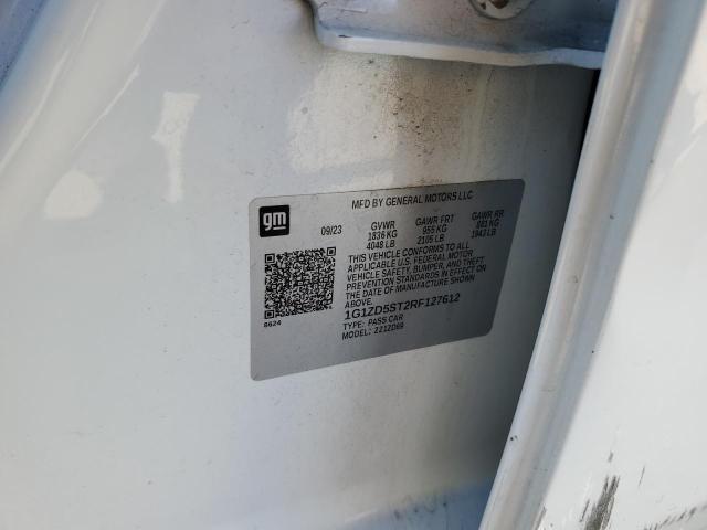 1G1ZD5ST2RF127612 - 2024 CHEVROLET MALIBU LT 白色 照片 13