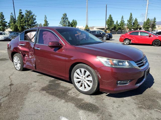 1HGCR2F88DA149950 - 2013 HONDA ACCORD EXL برغندي صورة 4