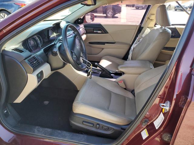 1HGCR2F88DA149950 - 2013 HONDA ACCORD EXL برغندي صورة 7