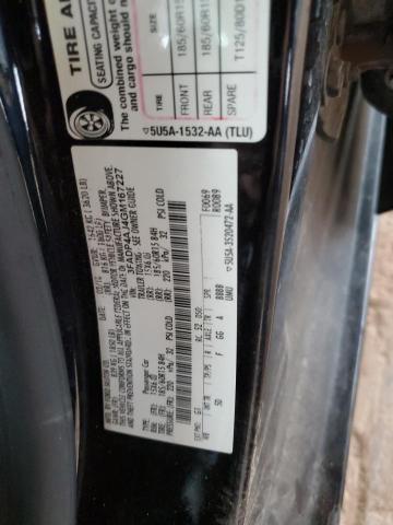 3FADP4AJ4GM167227 - 2016 FORD FIESTA S BLACK photo 12